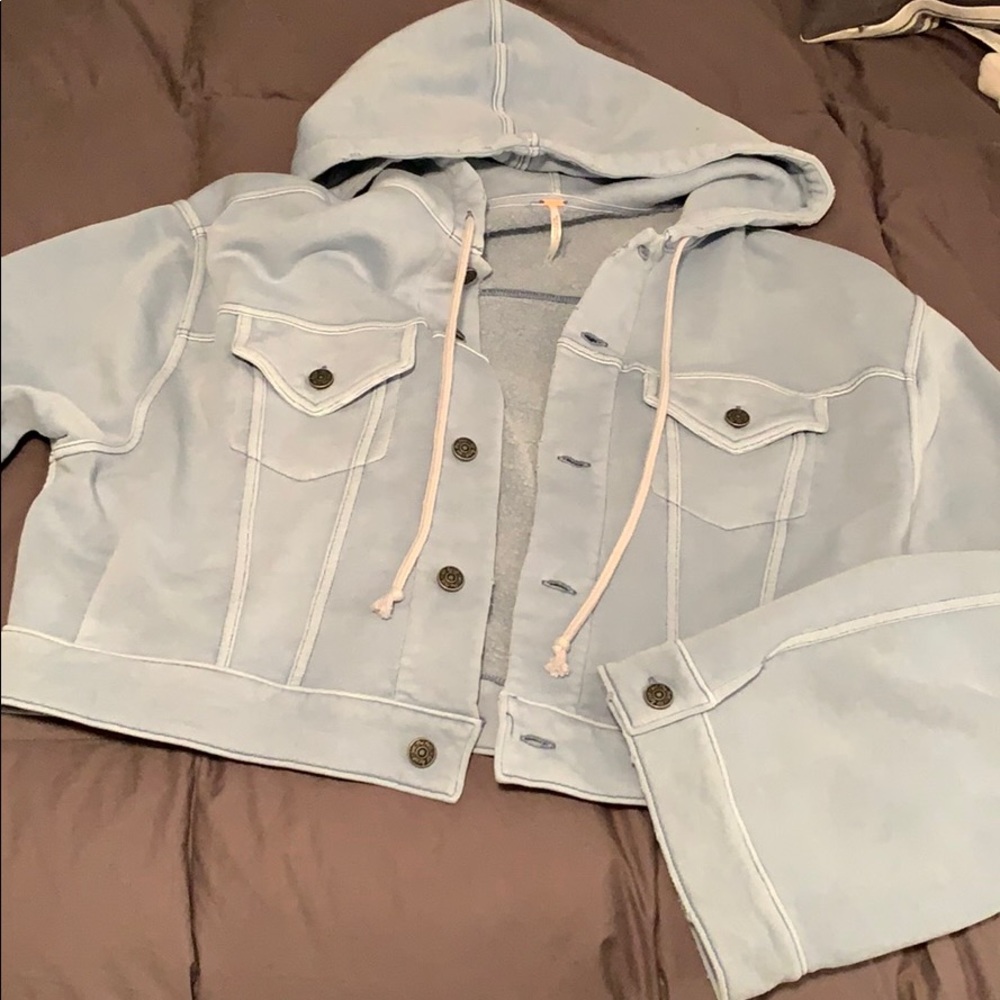 Free people cropped jacket
